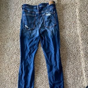 AE high wasted ripped skinny jeans